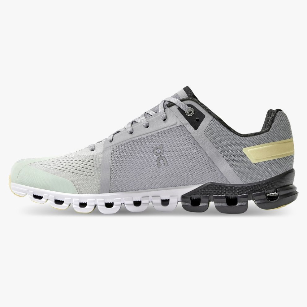 On Cloudflow Men's Running Shoes Grey | AQV903-CA