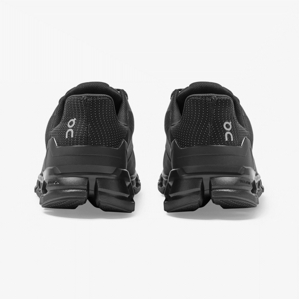 On Cloudflyer Waterproof Men's Running Shoes Black | QDT405-CA
