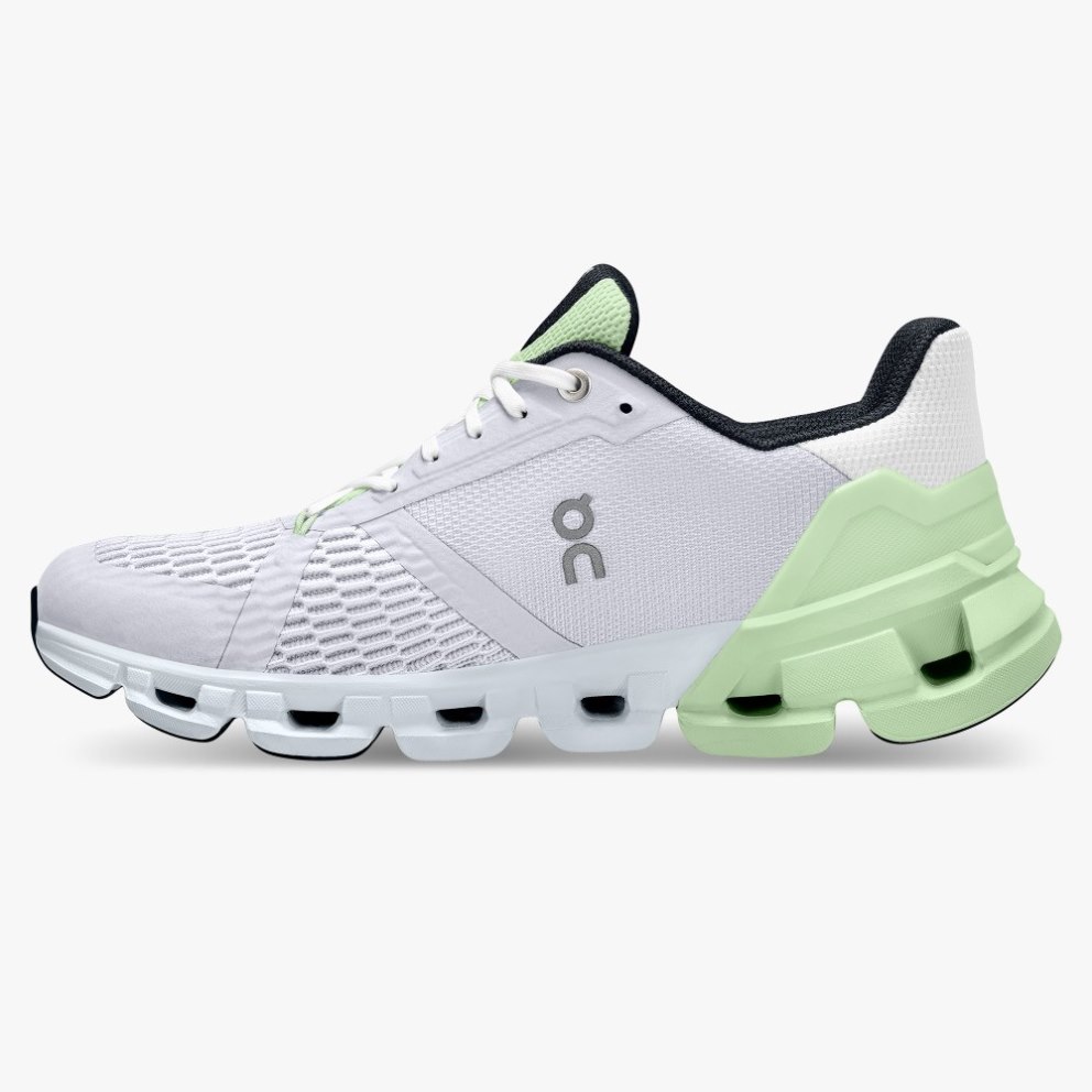 On Cloudflyer Women's Running Shoes White / Mint | AHN803-CA