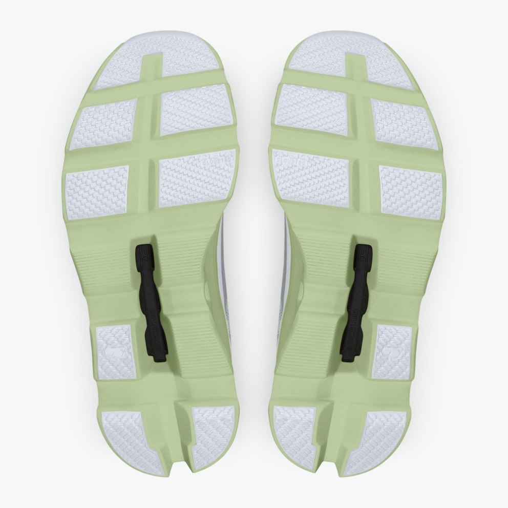On Cloudmonster Women's Running Shoes Light Grey / Mint | ZNK240-CA
