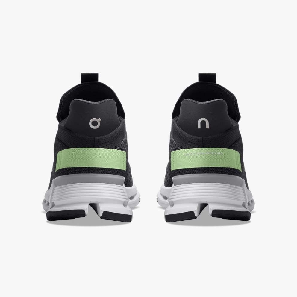 On Cloudnova Men's Sneakers Black | FHI861-CA