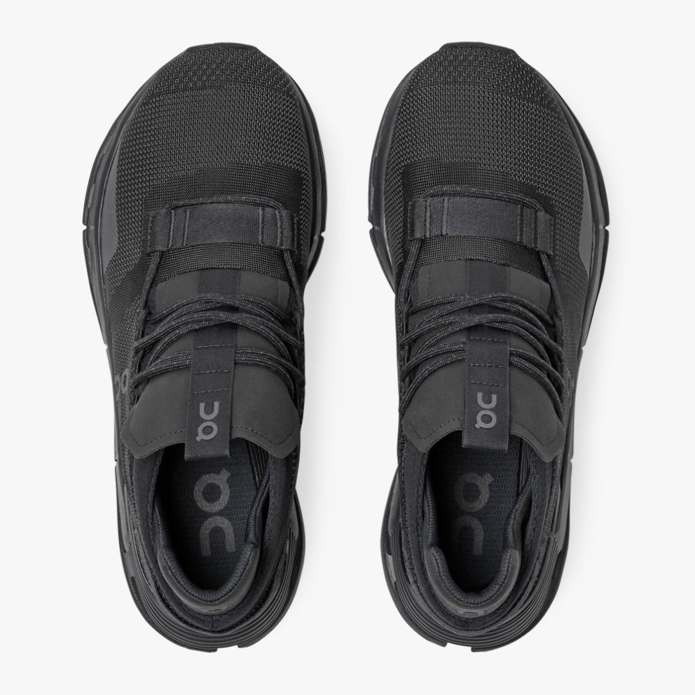 On Cloudnova Women's Sneakers Black | AUR345-CA