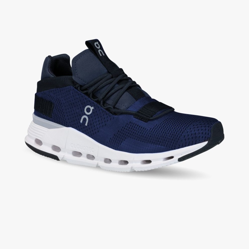 On Cloudnova Women's Sneakers Navy | PJZ204-CA