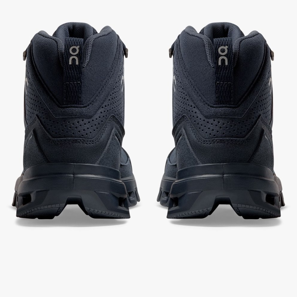 On Cloudridge Women's Hiking Boots Navy | GKD067-CA