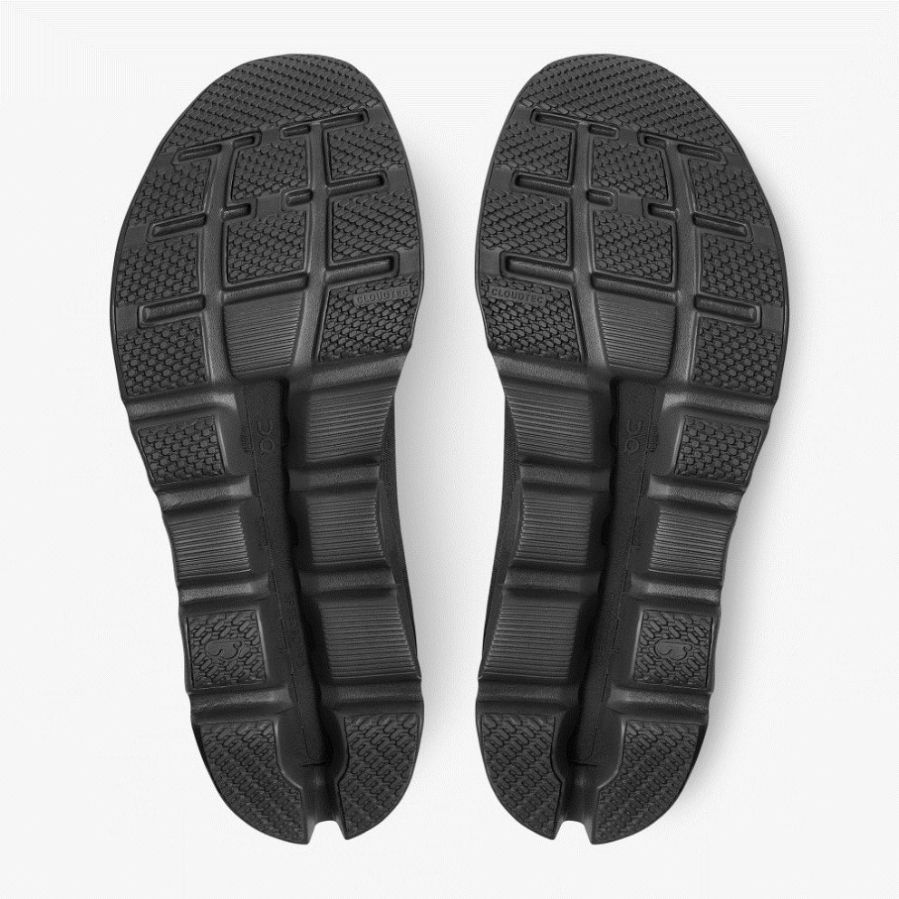 On Cloudstratus Men's Running Shoes Black | FUW027-CA