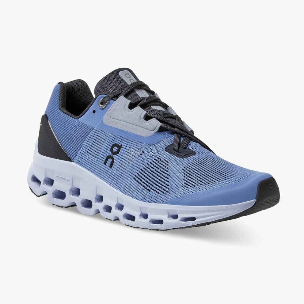 On Cloudstratus Women's Running Shoes Blue | PAC032-CA