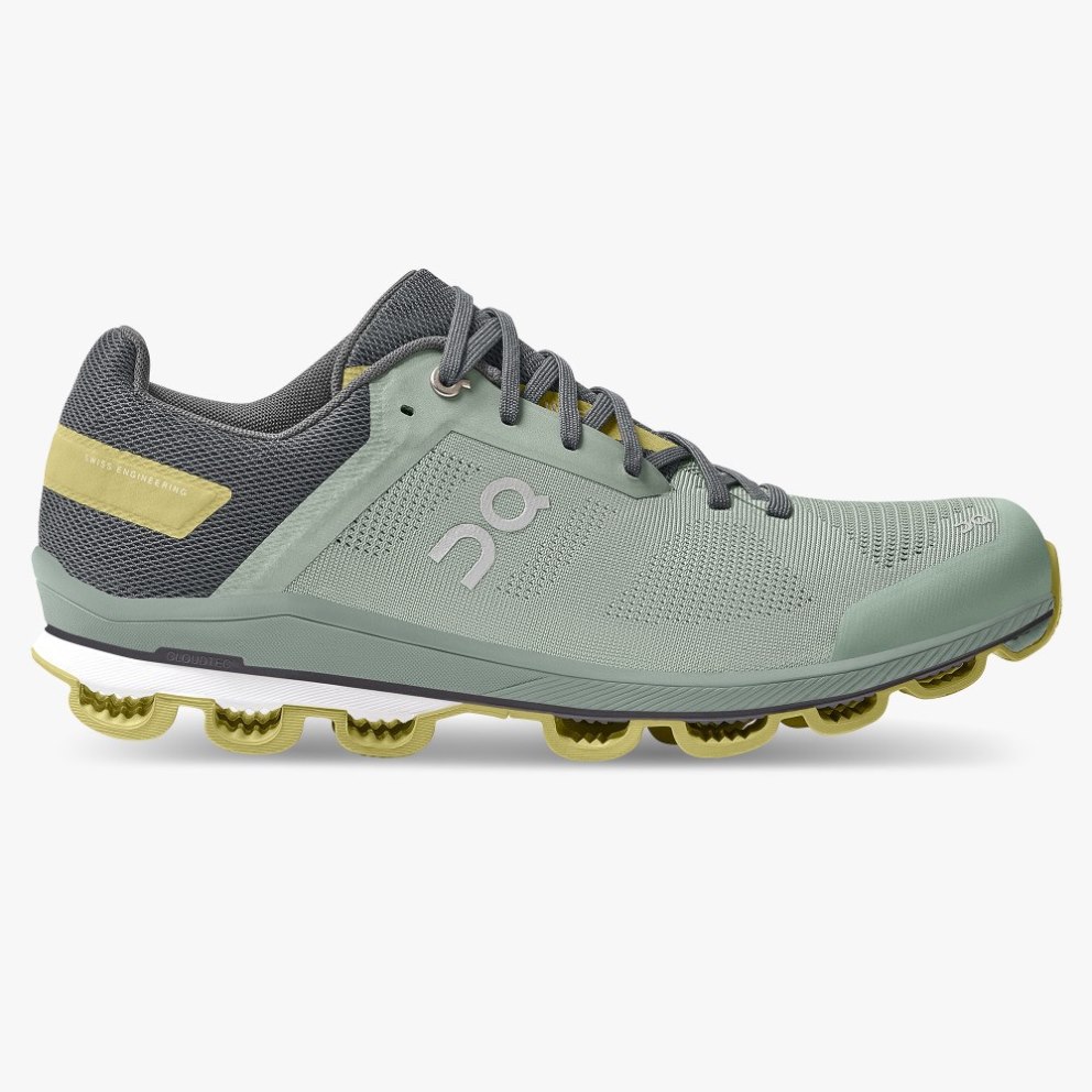 On Cloudsurfer 6 Men\'s Running Shoes Green | XTB613-CA