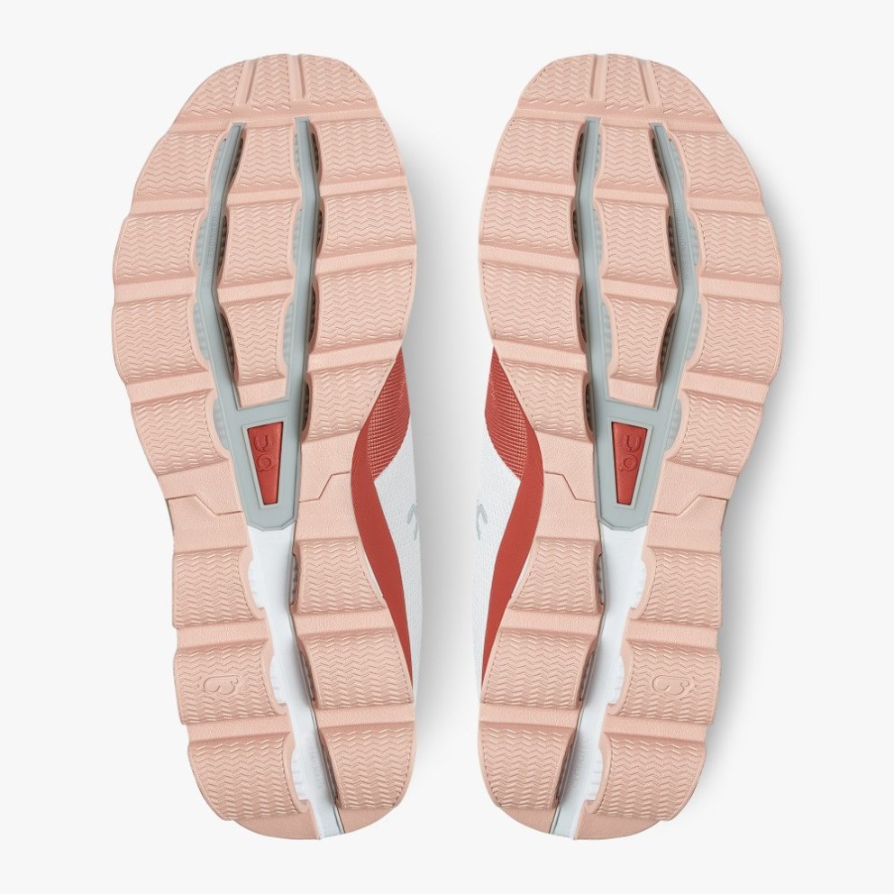 On Cloudsurfer 6 Women's Running Shoes Rose / White | DLU568-CA