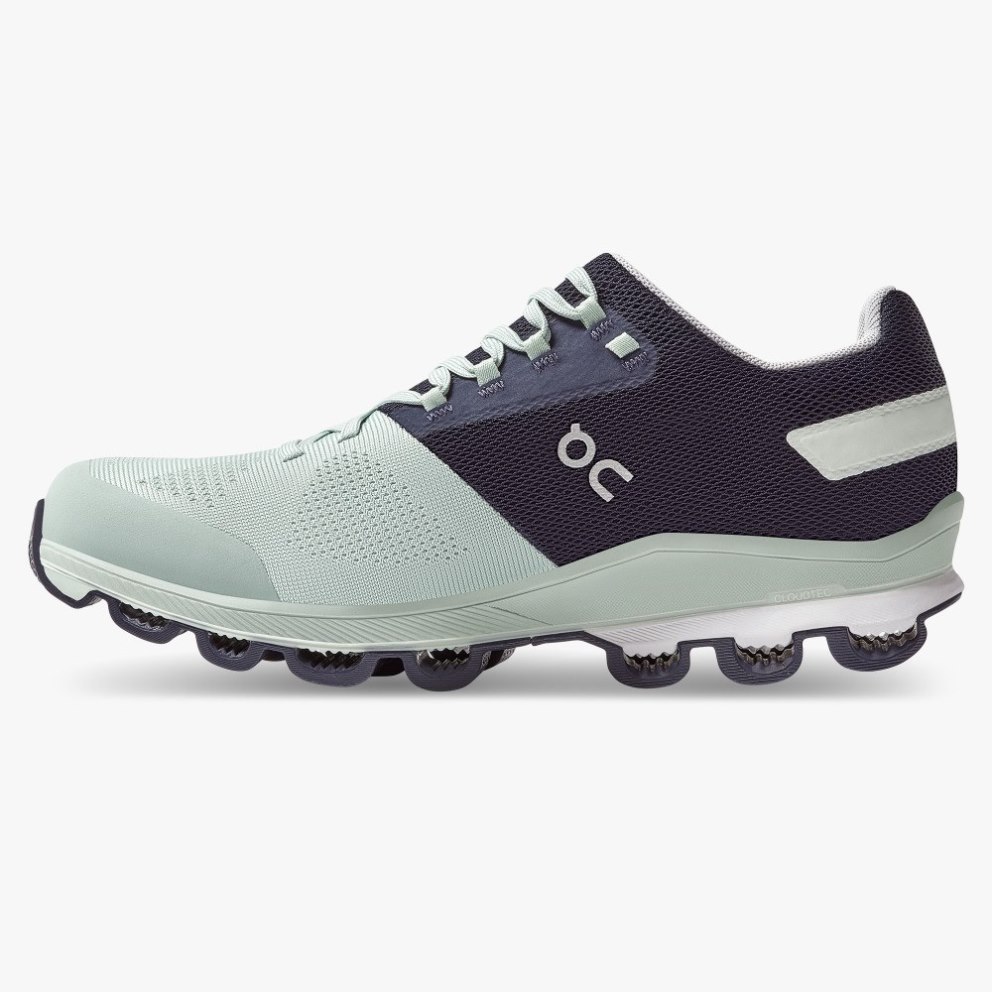 On Cloudsurfer 6 Women's Running Shoes Mint / Black | HKY967-CA