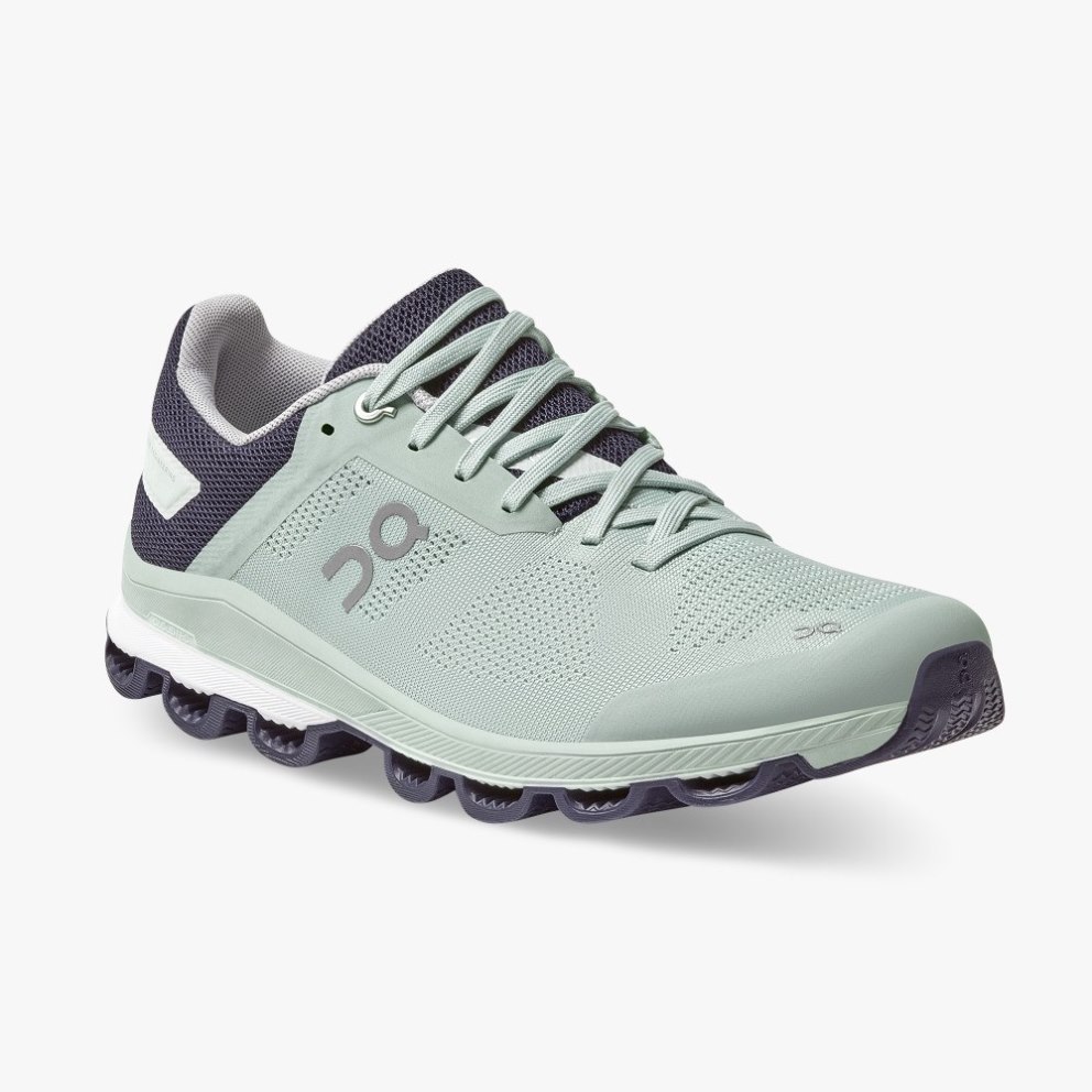 On Cloudsurfer 6 Women's Running Shoes Mint / Black | HKY967-CA