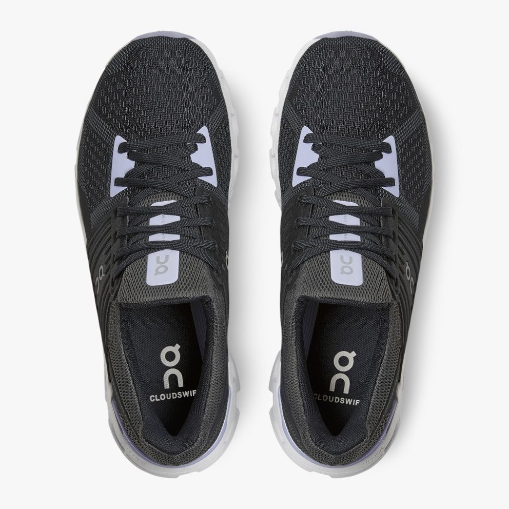On Cloudswift Women's Running Shoes Black | YSL503-CA