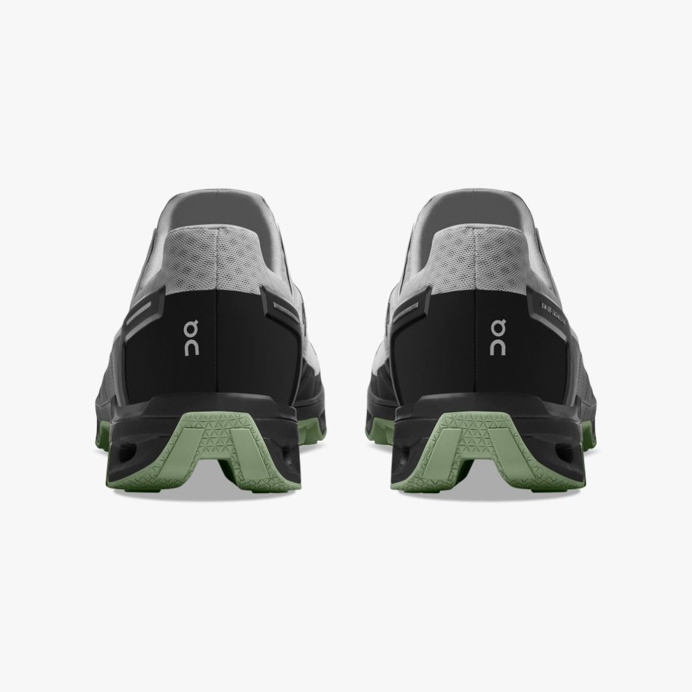 On Cloudventure Peak Men's Hiking Shoes White / Black | JXA154-CA