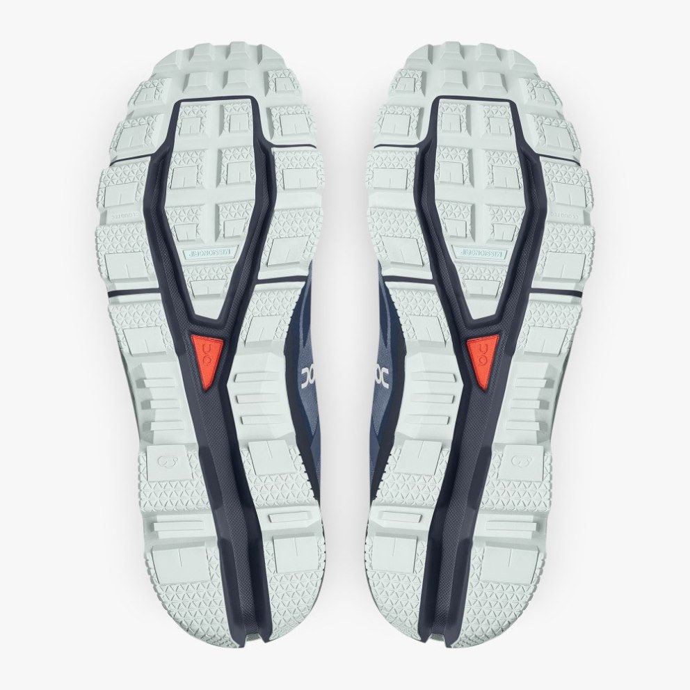 On Cloudventure Waterproof Men's Hiking Shoes Navy | EUR389-CA