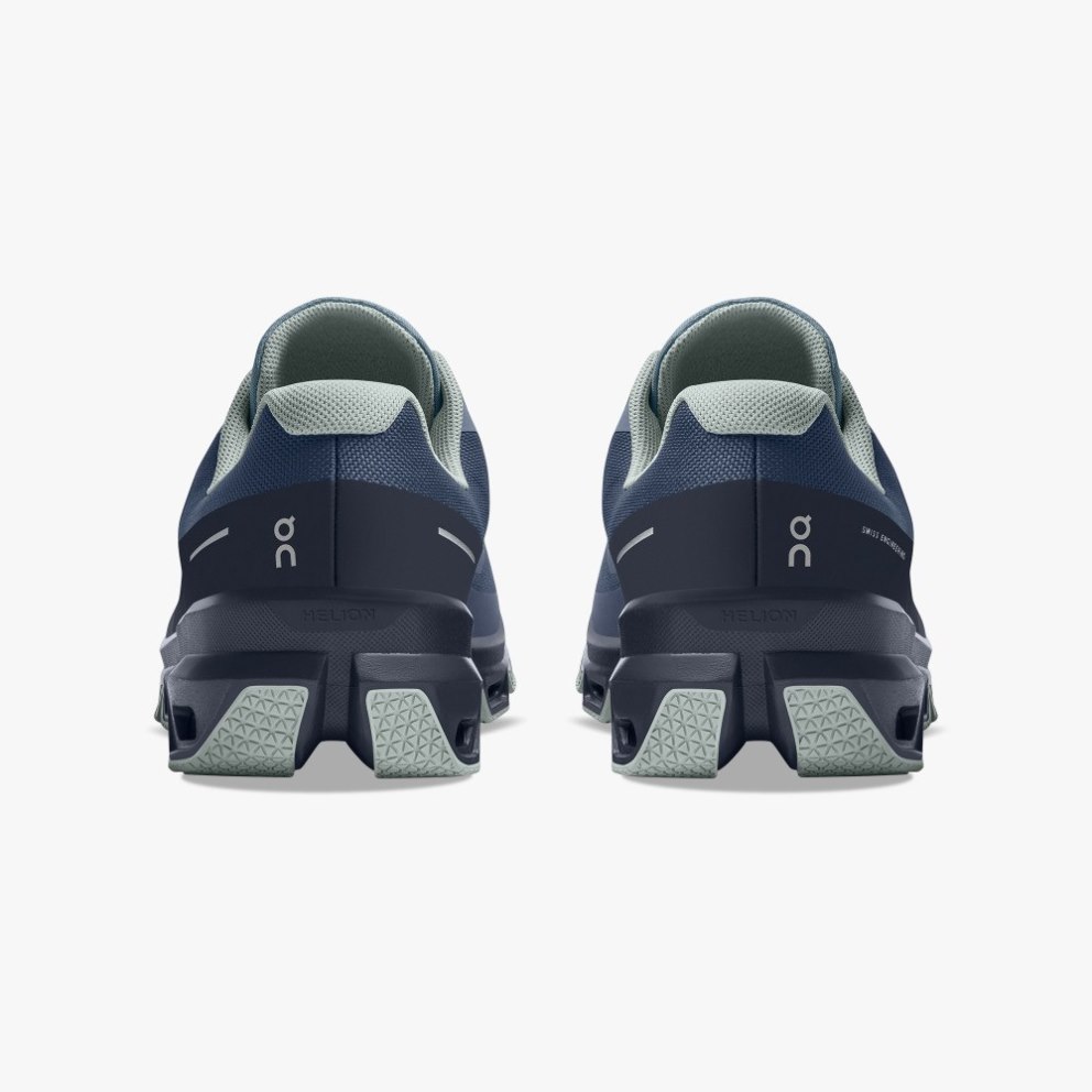On Cloudventure Waterproof Men's Hiking Shoes Navy | EUR389-CA