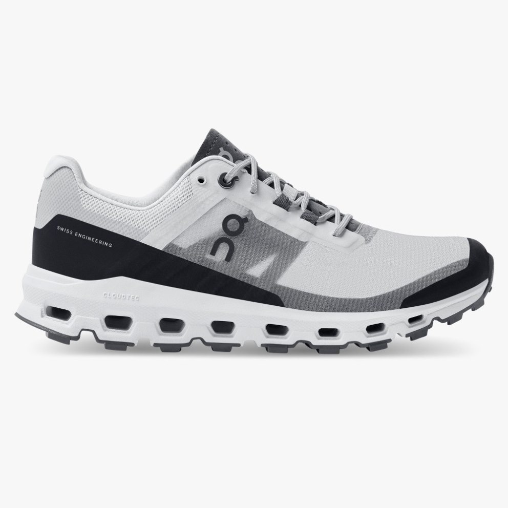 On Cloudvista Women\'s Hiking Shoes Light Grey / Black | GJV937-CA