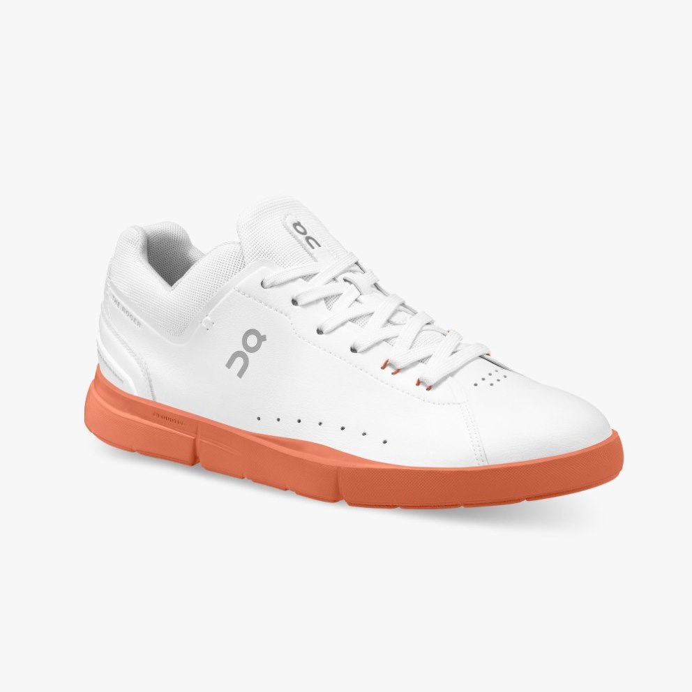 On Cloud THE ROGER Advantage Men's Sneakers White / Brown | DWE301-CA
