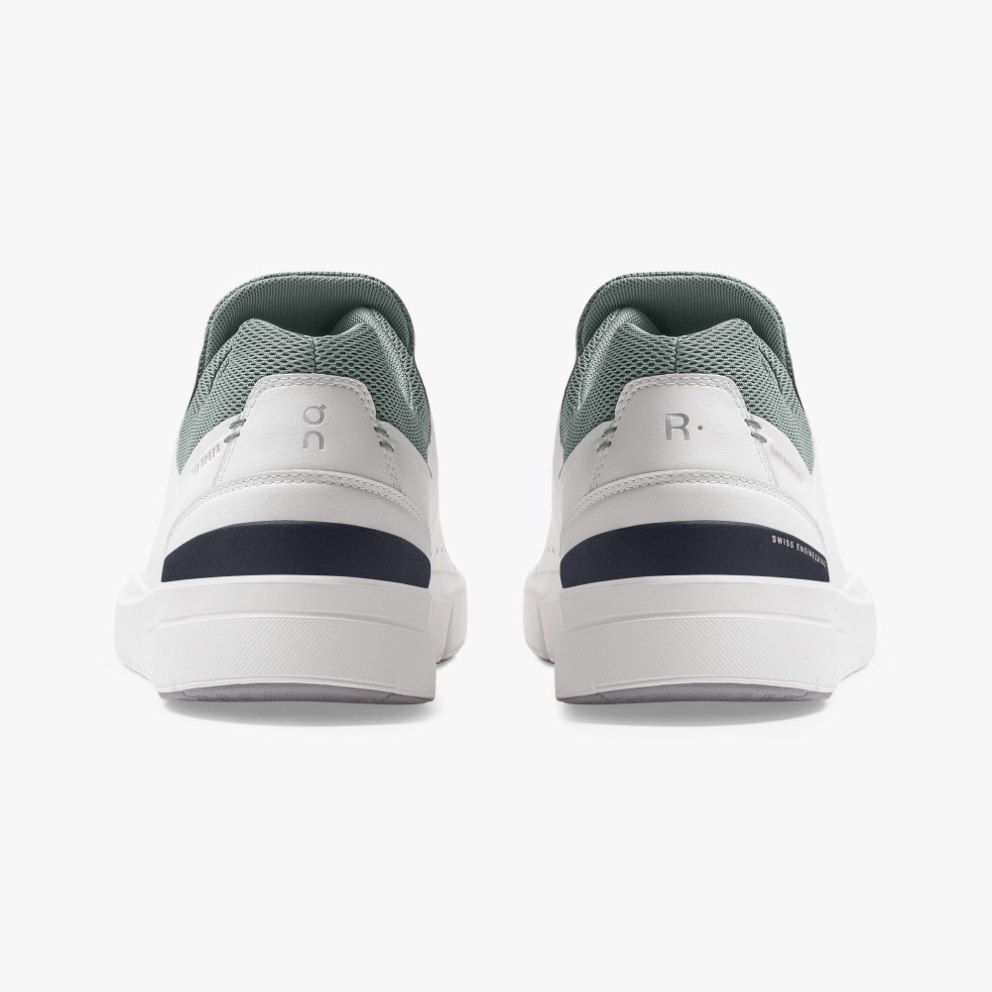 On Cloud THE ROGER Advantage Men's Sneakers White / Olive | HWX970-CA