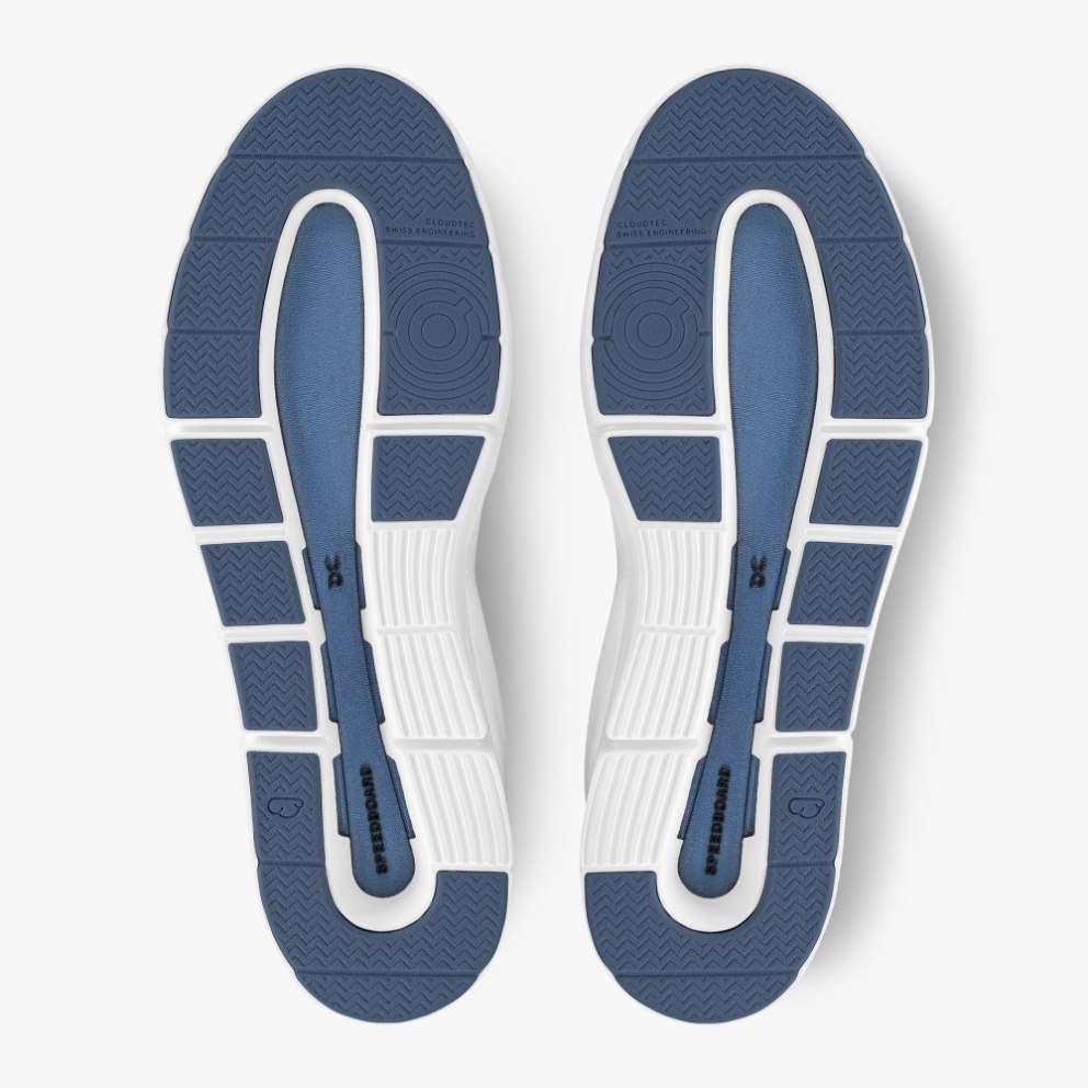 On Cloud THE ROGER Advantage Men's Sneakers White / Blue | QLN963-CA