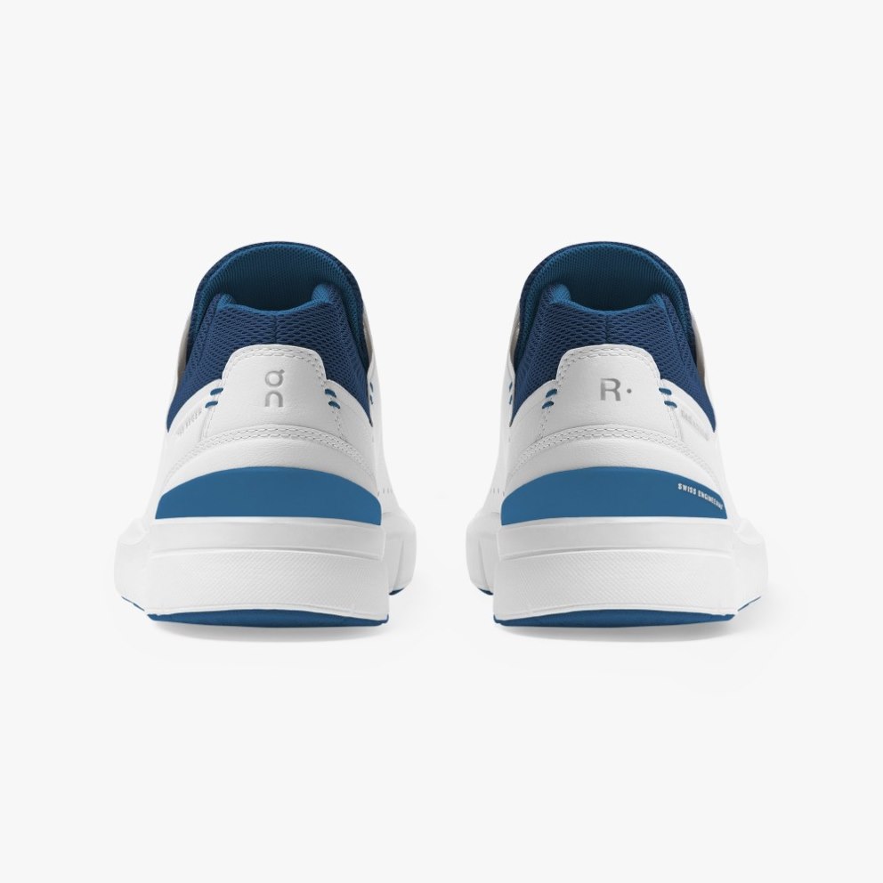 On Cloud THE ROGER Advantage Men's Sneakers White / Blue | QLN963-CA