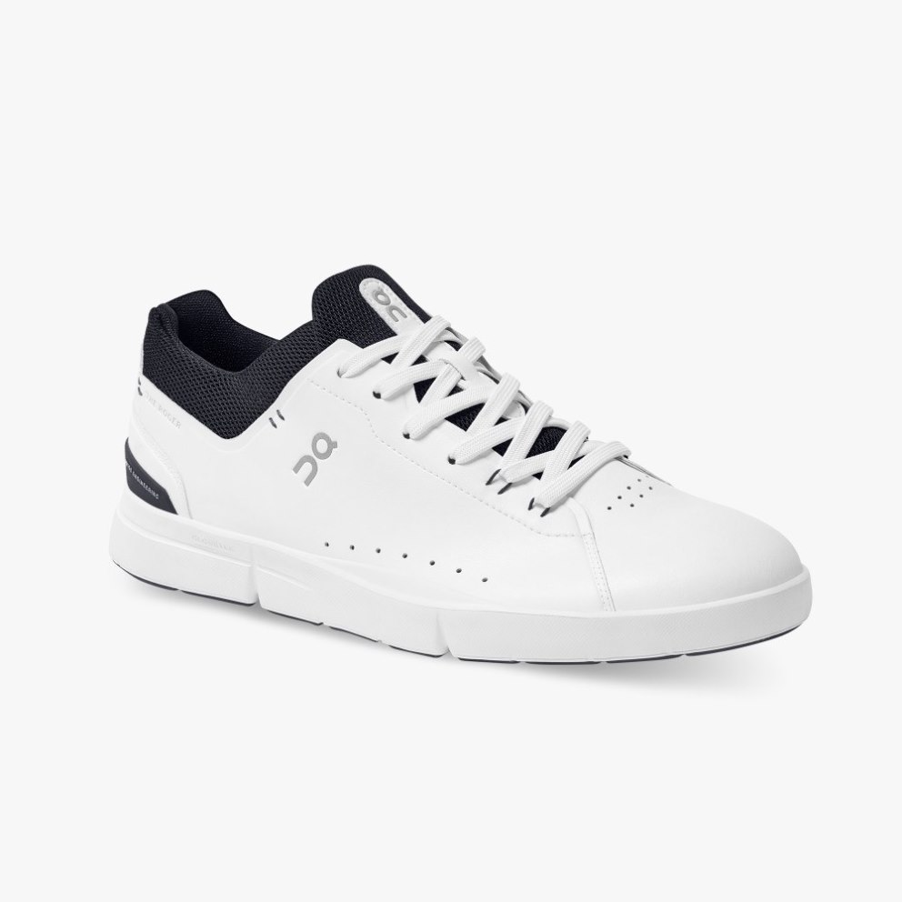 On Cloud THE ROGER Advantage Women's Sneakers White / Black | HVL704-CA