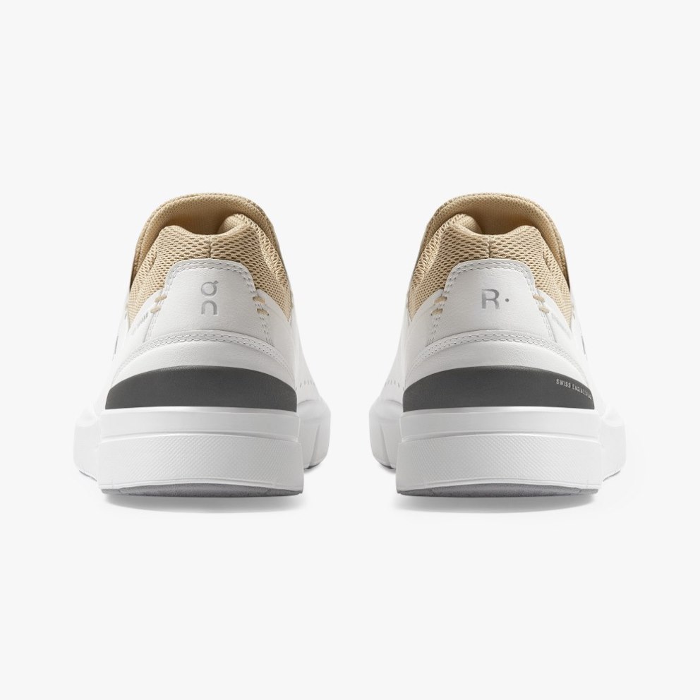 On Cloud THE ROGER Advantage Women's Sneakers White / Khaki | IMW057-CA