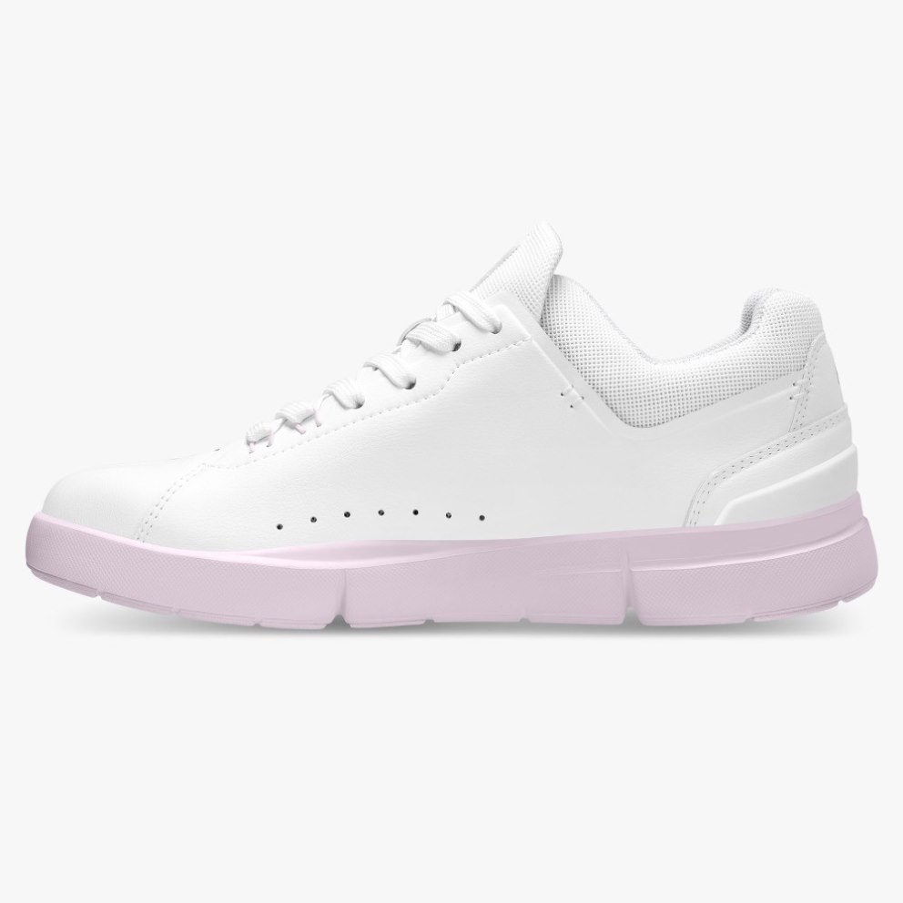 On Cloud THE ROGER Advantage Women's Sneakers White / Pink | MHY758-CA