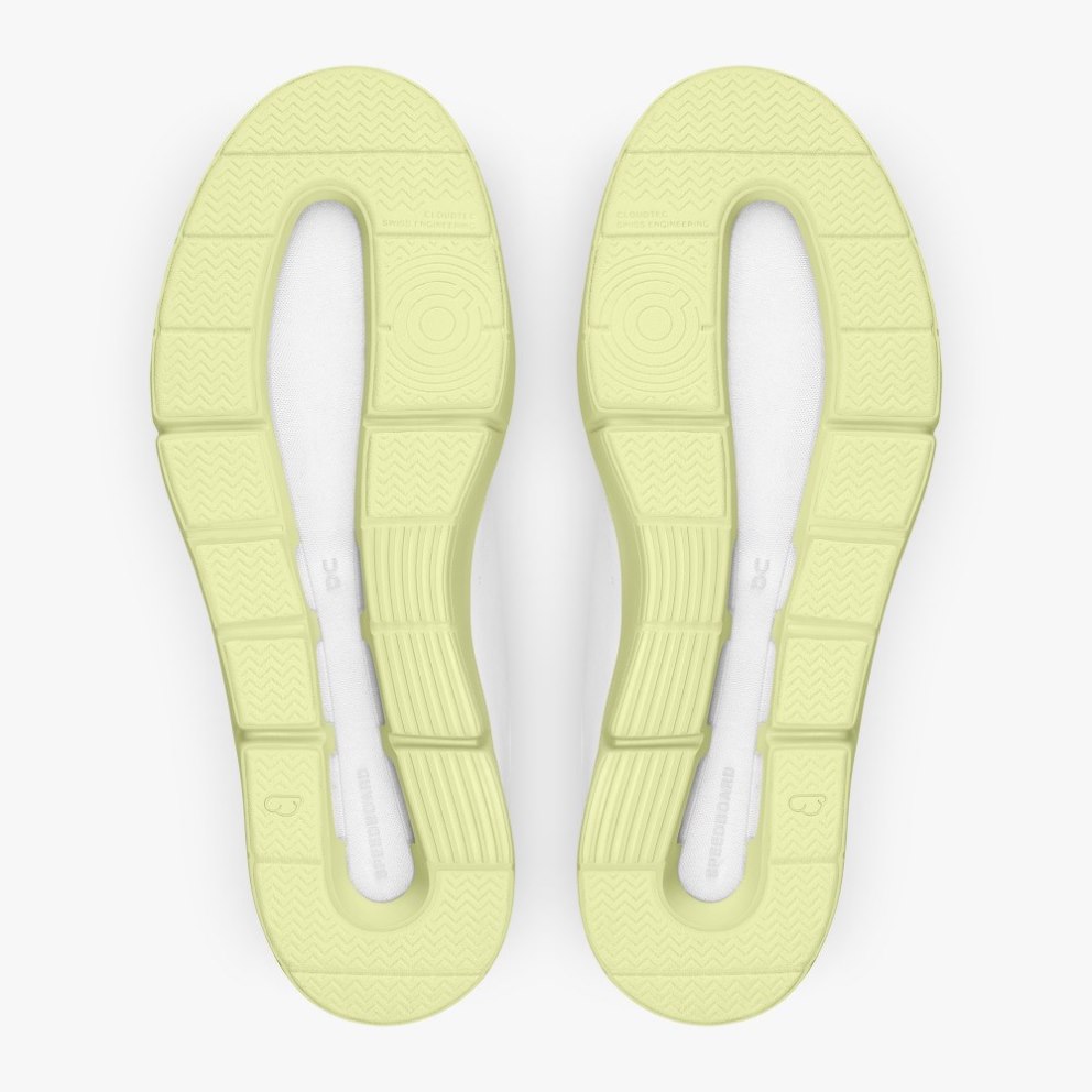 On Cloud THE ROGER Advantage Women's Sneakers White / Lemon | OMF402-CA