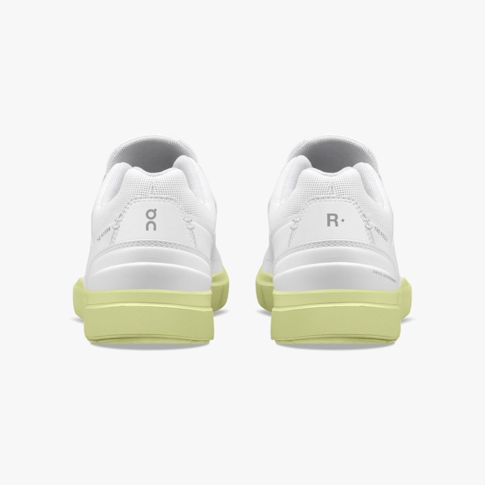 On Cloud THE ROGER Advantage Women's Sneakers White / Lemon | OMF402-CA