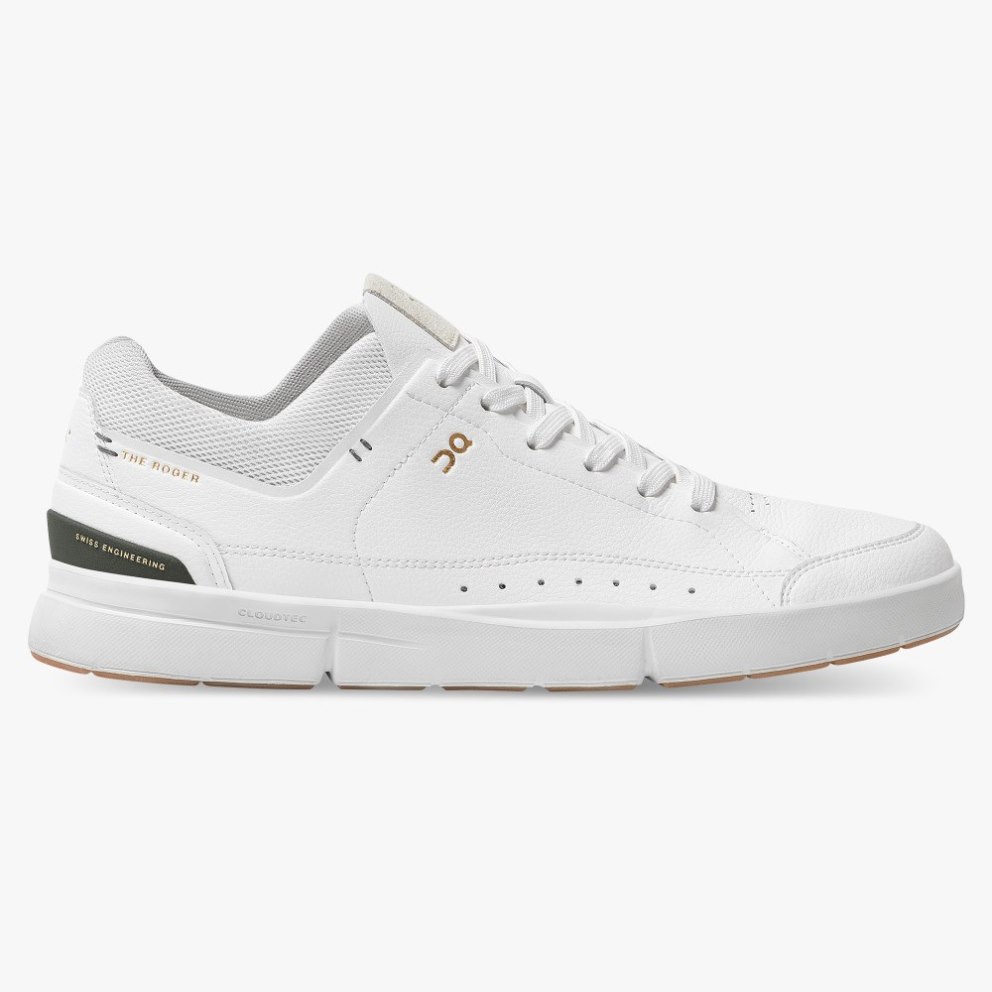 On Cloud THE ROGER Centre Court Men\'s Sneakers White | PYK793-CA