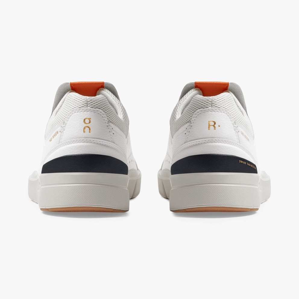 On Cloud THE ROGER Centre Court Women's Sneakers White / Orange | ESO092-CA