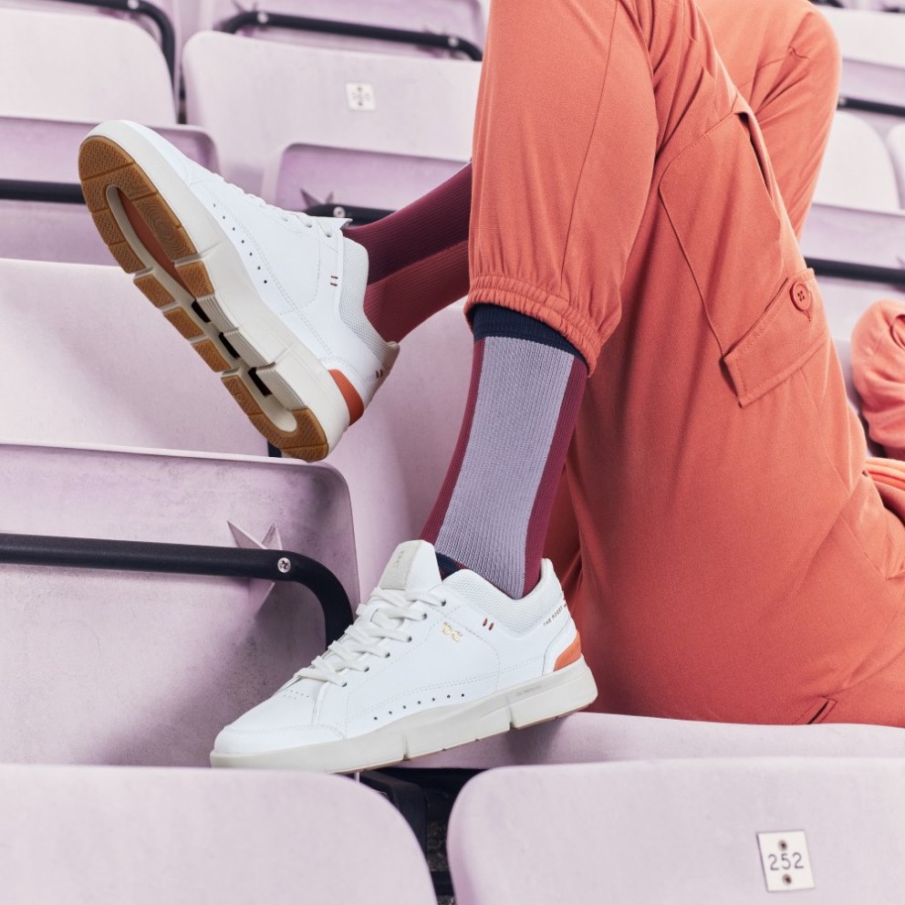 On Cloud THE ROGER Centre Court Women's Sneakers White | KVN316-CA