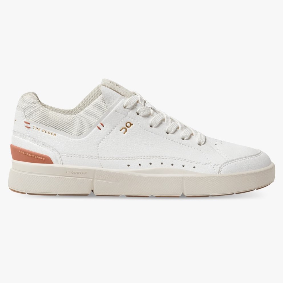 On Cloud THE ROGER Centre Court Women\'s Sneakers White | KVN316-CA