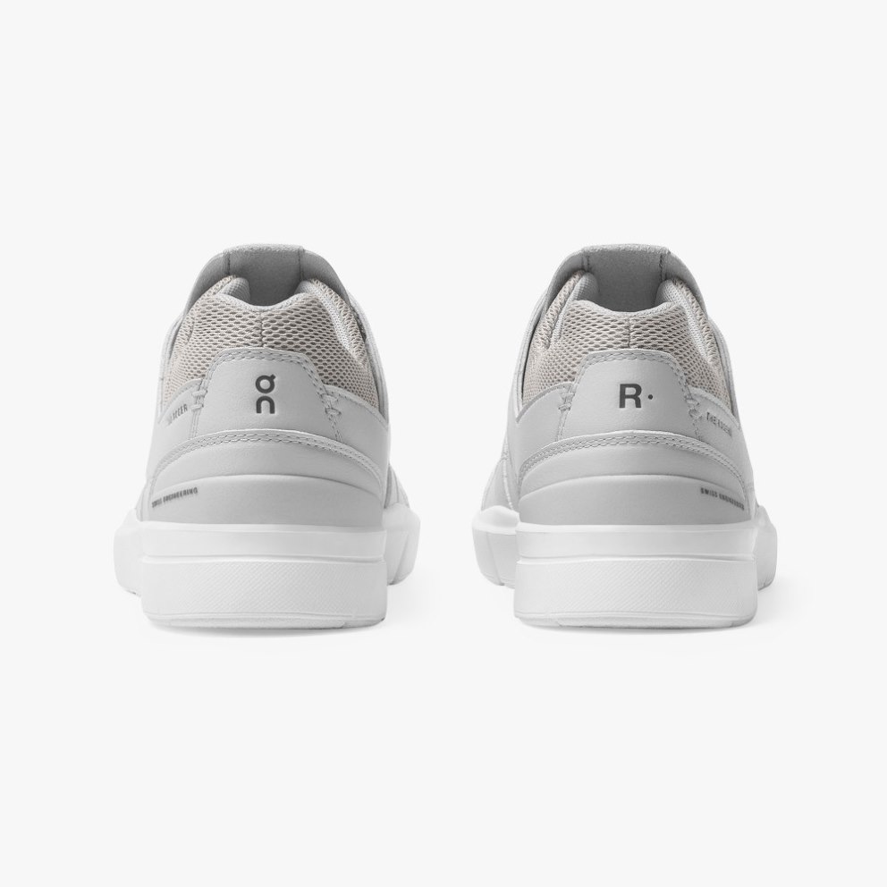On Cloud THE ROGER Clubhouse Men's Sneakers Light Grey | KGE857-CA