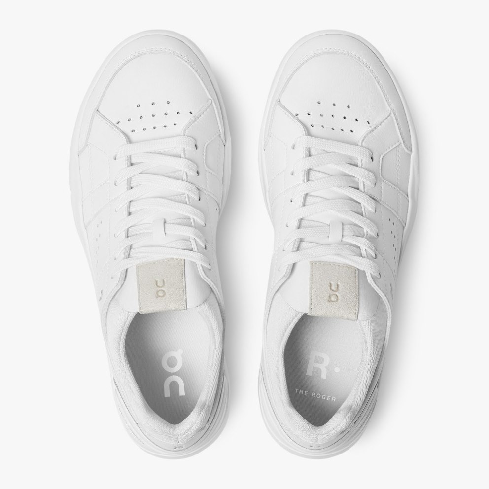 On Cloud THE ROGER Clubhouse Men's Sneakers White | THG415-CA