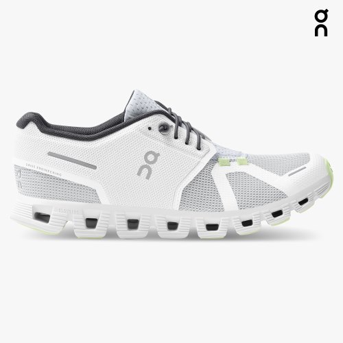 On Cloud 5 Push Women's Sneakers White | UEL658-CA
