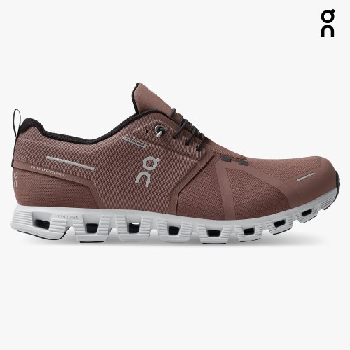 On Cloud 5 Waterproof Men's Sneakers Brown | KMA683-CA