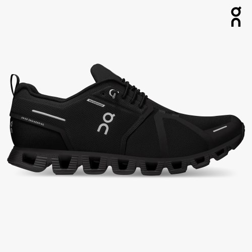 On Cloud 5 Waterproof Men's Sneakers Black | UMC605-CA