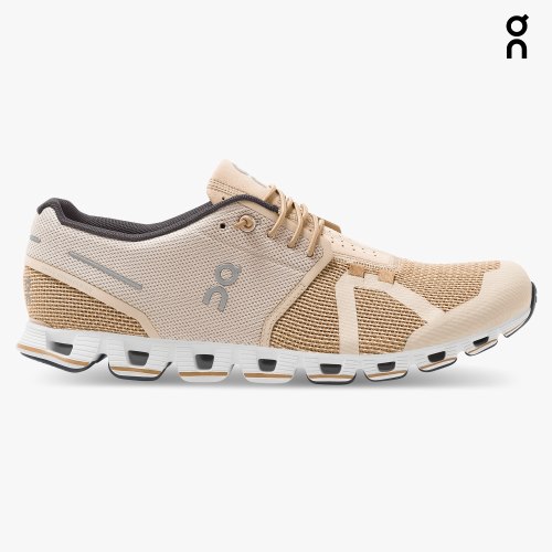 On Cloud Men's Sneakers Khaki | YUE890-CA