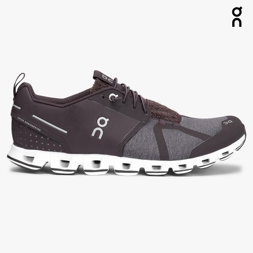 On Cloud Terry Men's Sneakers Chocolate | QVN967-CA