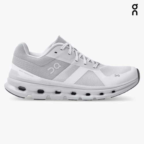 On Cloudrunner Women's Running Shoes Light Grey | ZMW953-CA