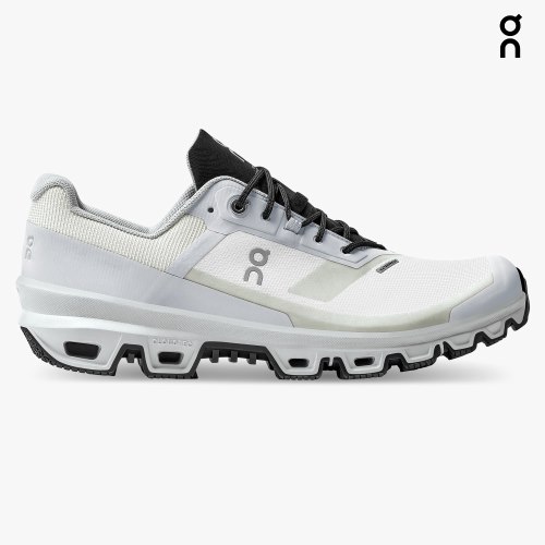 On Cloudventure Waterproof Men's Hiking Shoes Light Grey | WBM695-CA