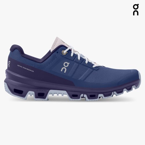 On Cloudventure Women's Hiking Shoes Navy | PTY013-CA