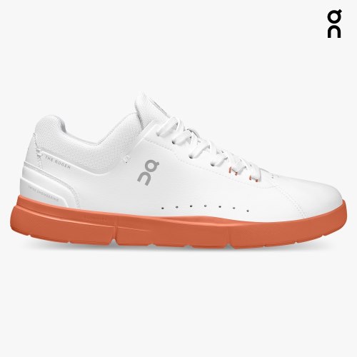 On Cloud THE ROGER Advantage Men's Sneakers White / Brown | DWE301-CA