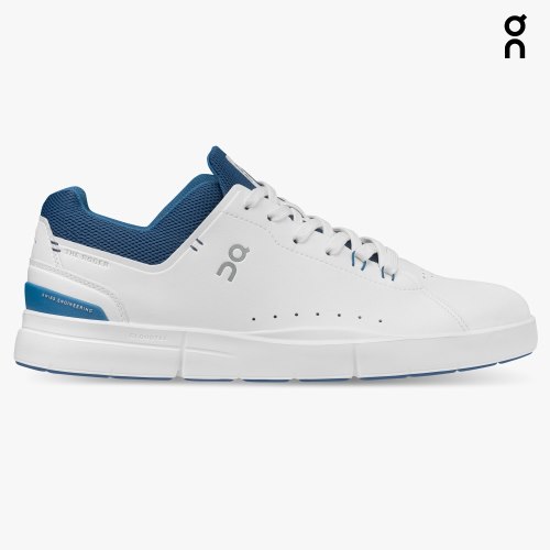On Cloud THE ROGER Advantage Men's Sneakers White / Blue | QLN963-CA