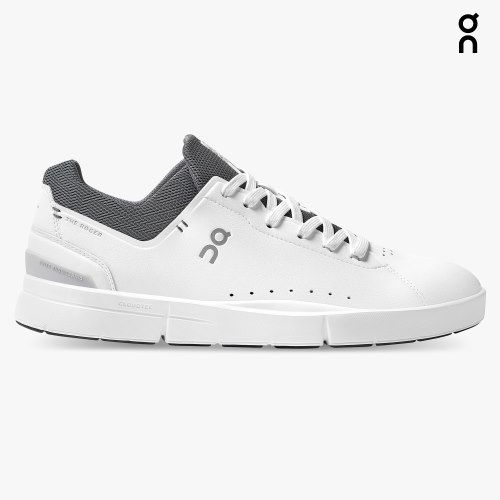 On Cloud THE ROGER Advantage Men's Sneakers White / Black | TSA670-CA