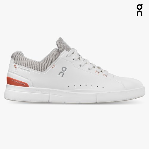 On Cloud THE ROGER Advantage Men's Sneakers White / Light Grey | UIG953-CA