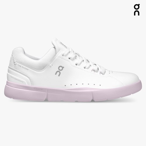 On Cloud THE ROGER Advantage Women's Sneakers White / Pink | MHY758-CA